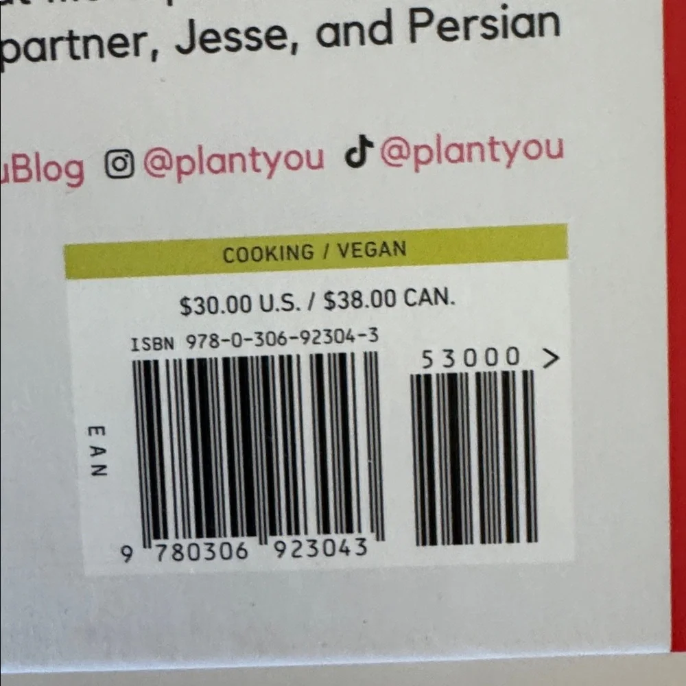 Plant You Cookbook by Carleigh Bodrug